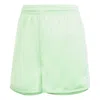 Adidas Originals (wmns) Adidas Satin Sprint Shorts Asia Sizing 'light Green'