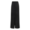 Adidas Originals (wmns) Adidas Satin Wide Leg Tracksuit Bottoms Ruffle 3-stripes 'black'
