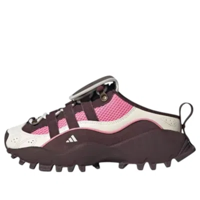 Adidas Originals (wmns) Adidas Seeulater Mule 'brown Pink' In Multi