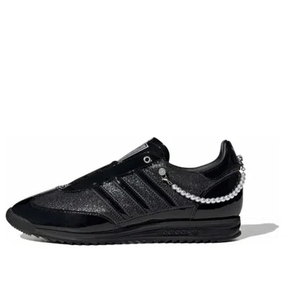 Adidas Originals (wmns) Adidas Sl 72 Og 'patent Pearls Black Silver Metallic' In Multi