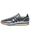Adidas Originals (wmns) Adidas Sl 72 Og 'silver Metallic Navy'