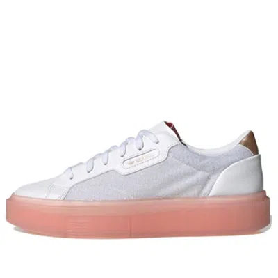 Adidas Originals (wmns) Adidas Sleek Super 'white Glow Pink'