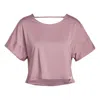 Adidas Originals (wmns) Adidas Solid Color Sports Gym Short Sleeve Purple Pink