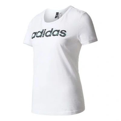 Adidas Originals (wmns) Adidas Special Linear T-shirt 'white Black'