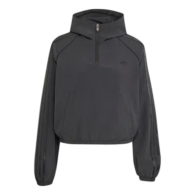 Adidas Originals (wmns) Adidas Sport Coverup Asia Sizing 'black' In Gray