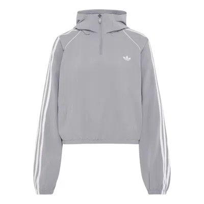Adidas Originals (wmns) Adidas Sport Coverup Asia Sizing 'grey Three' In Gray