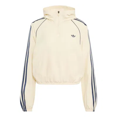 Adidas Originals (wmns) Adidas Sport Coverup Asia Sizing 'warm Vanilla' In White