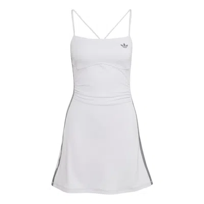 Adidas Originals (wmns) Adidas Sport Dress Asia Sizing 'frozen Purple' In White
