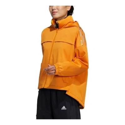 Adidas Originals (wmns) Adidas Sports Hooded Jacket Orange