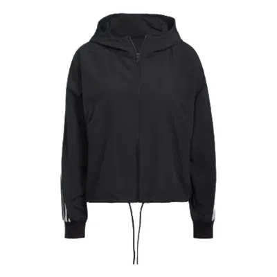 Adidas Originals (wmns) Adidas Sportswear Future Icons Woven Windbreaker 'black' In Multi