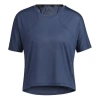 Adidas Originals (wmns) Adidas Ss21 Yoga Exercise Short Sleeve Navy Blue T-shirt