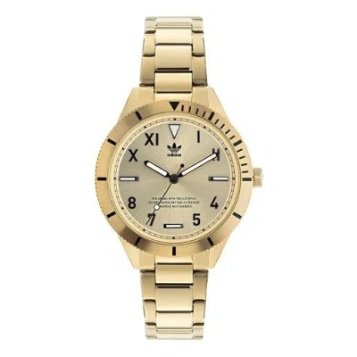 Adidas Originals (wmns) Adidas Stainless Steel Gold-tone Bracelet Watch 'gold'