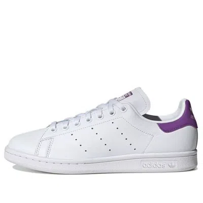 Adidas Originals (wmns) Adidas Stan Smith 'active Purple' In White