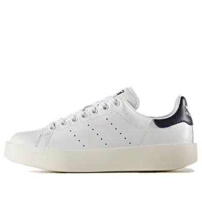 Adidas Originals (wmns) Adidas Stan Smith Bold 'white Collegiate Navy'