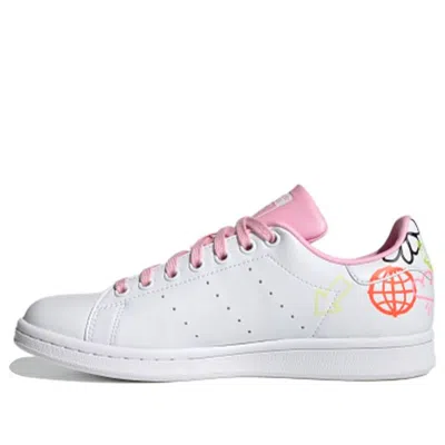Adidas Originals (wmns) Adidas Stan Smith 'doodle - White Pink'
