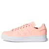 Adidas Originals (wmns) Adidas Stan Smith New Bold Hk 'clear Orange' In Pink