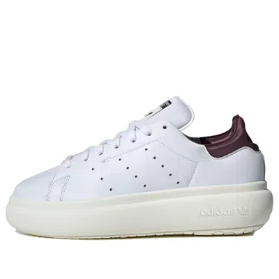 Adidas Originals (wmns) Adidas Stan Smith Pf 'white Burgundy'