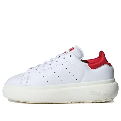 Adidas Originals (wmns) Adidas Stan Smith Pf 'white Red'