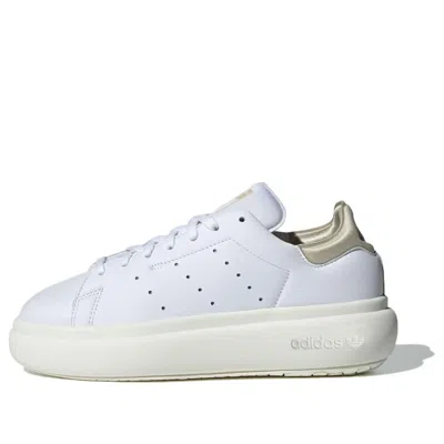 Adidas Originals (wmns) Adidas Stan Smith Pf 'white Wonder Gold'