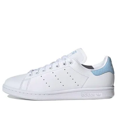 Adidas Originals (wmns) Adidas Stan Smith 'snake Embossed - White Clear Sky'