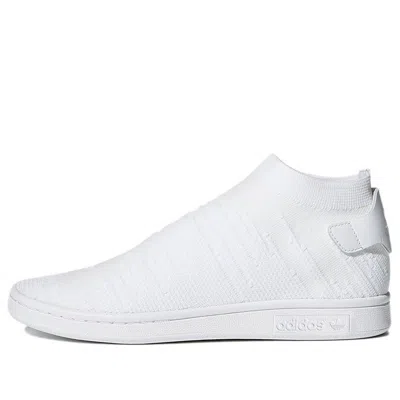 Adidas Originals (wmns) Adidas Stan Smith Sock Primeknit 'triple White'