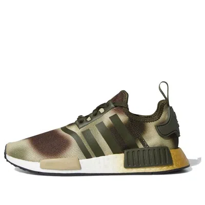 Adidas Originals Nmd R1 In St Desert Sand/night Cargo/brown