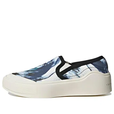 Adidas Originals (wmns) Adidas Stella Mccartney X Court Slip-on 'sky Galaxy' In Multi