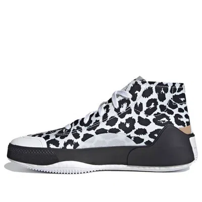 Adidas Originals (wmns) Adidas Stella Mccartney X Treino Mid 'leopard Print - White'