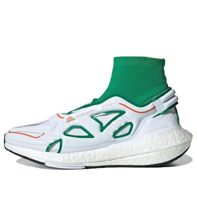 Adidas Originals (wmns) Adidas Stella Mccartney X Ultraboost 22 'green White' In Multi