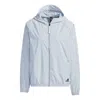 Adidas Originals (wmns) Adidas Str Wb Film Casual Sports Hooded Jacket Light Blue