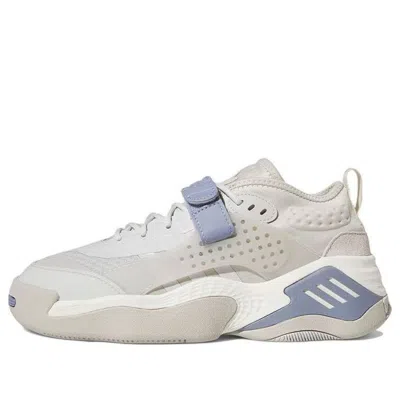 Adidas Originals (wmns) Adidas Streetball 3 'light Khaki White Blue' In Neutral