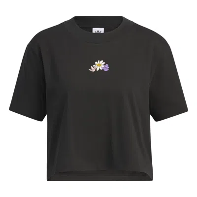 Adidas Originals (wmns) Adidas Summer T-shirt Asia Sizing 'black'