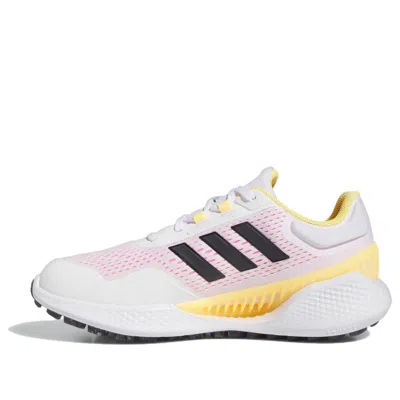 Adidas Originals (wmns) Adidas Summervent 24 Bounce Golf Shoes Low 'white Pink Yellow'