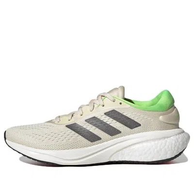 Adidas Originals (wmns) Adidas Supernova 2 'ecru Tint Solar Green' In White