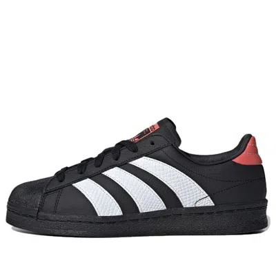 Adidas Originals (wmns) Adidas Superstar 82 'black White Scarlet'