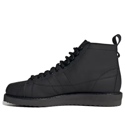 Adidas Originals (wmns) Adidas Superstar Boot 'core Black' In Multi