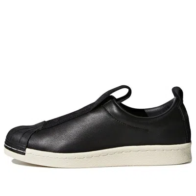 Adidas Originals (wmns) Adidas Superstar Bw3s Slip-on 'black Off White'