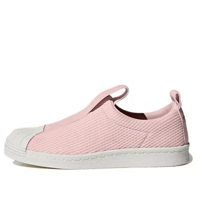 Adidas Originals (wmns) Adidas Superstar Bw3s Slipon W 'pink White'
