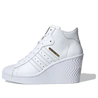 Adidas Originals (wmns) Adidas Superstar Ellure 'white Gold Metallic'