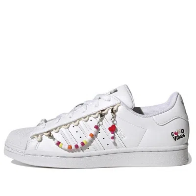 Adidas Originals (wmns) Adidas Superstar 'good Vibes' In White