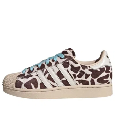 Adidas Originals (wmns) Adidas Superstar Ii 'giraffe Print Crystal Linen' In Animal Print