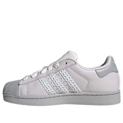 Adidas Originals (wmns) Adidas Superstar Ii 'grey White Stone' In Gray