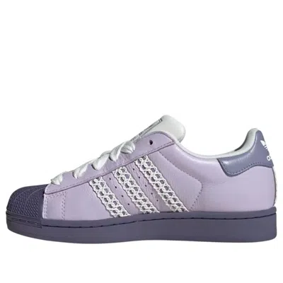 Adidas Originals (wmns) Adidas Superstar Ii 'silver Dawn Violet' In Purple