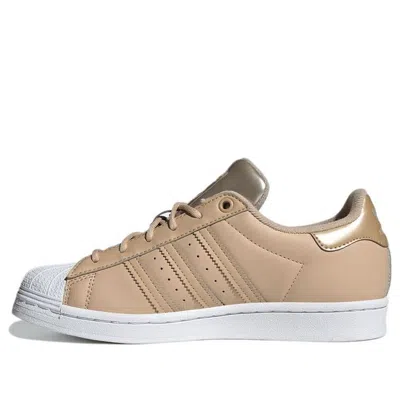 Adidas Originals (wmns) Adidas Superstar 'magic Beige Gold' In Metallic