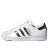 Adidas Originals (wmns) Adidas Superstar 'metallic 3 Stripes' In White