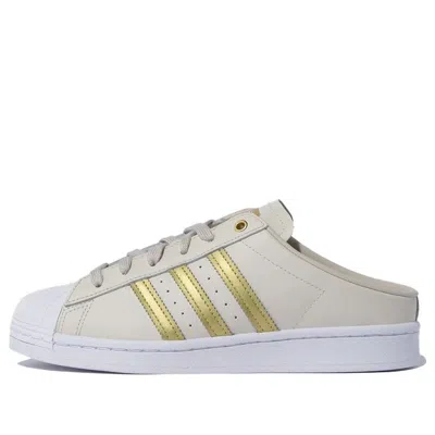 Adidas Originals (wmns) Adidas Superstar Mule 'bliss Gold Metallic' In Multi