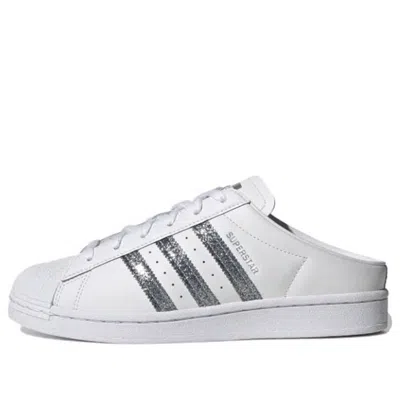 Adidas Originals (wmns) Adidas Superstar Mule 'white Silver Metallic'