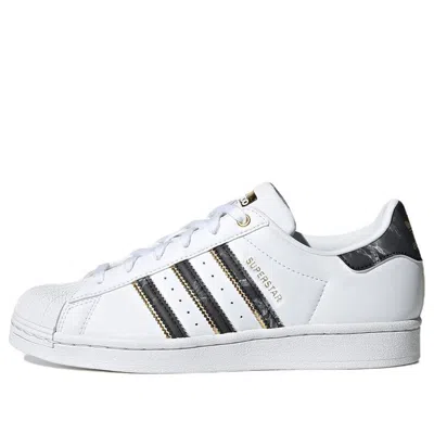 Adidas Originals (wmns) Adidas Superstar Shoes 'white-black / Gold Metallic'
