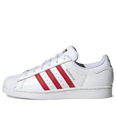 Adidas Originals (wmns) Adidas Superstar 'white Better Scarlet'