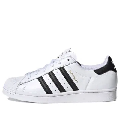 ADIDAS ORIGINALS (WMNS) ADIDAS SUPERSTAR 'WHITE BLACK STRIPE'